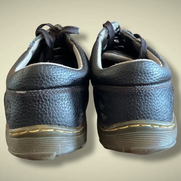 Men's Size 12 DR. MARTENS PEMBRIDGE Brown Leather Casual Lace-Up Minimal Wear - Picture 7 of 11